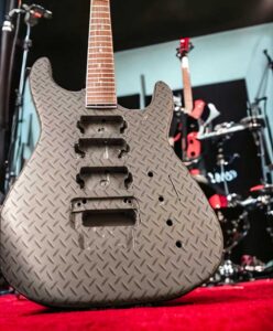 Diamond Plate Guitar